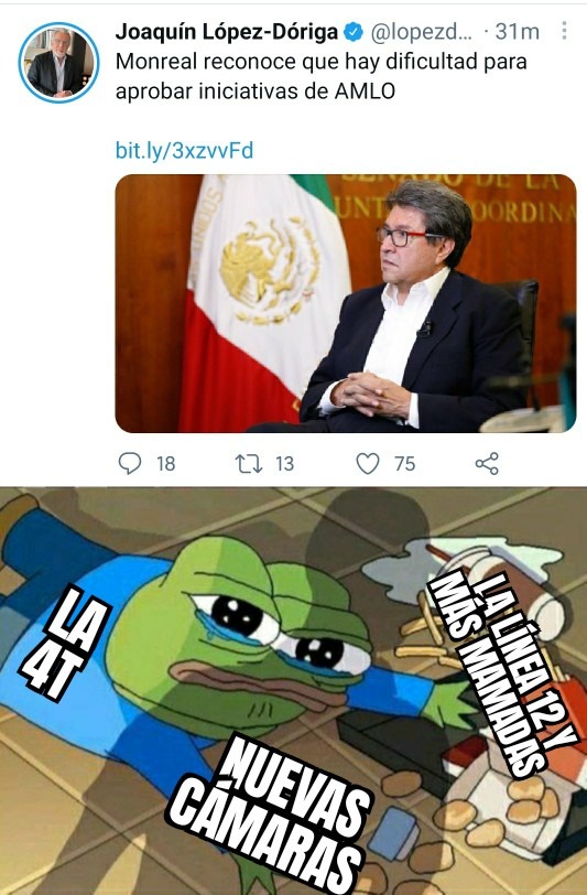 Política mexicana al momento - meme