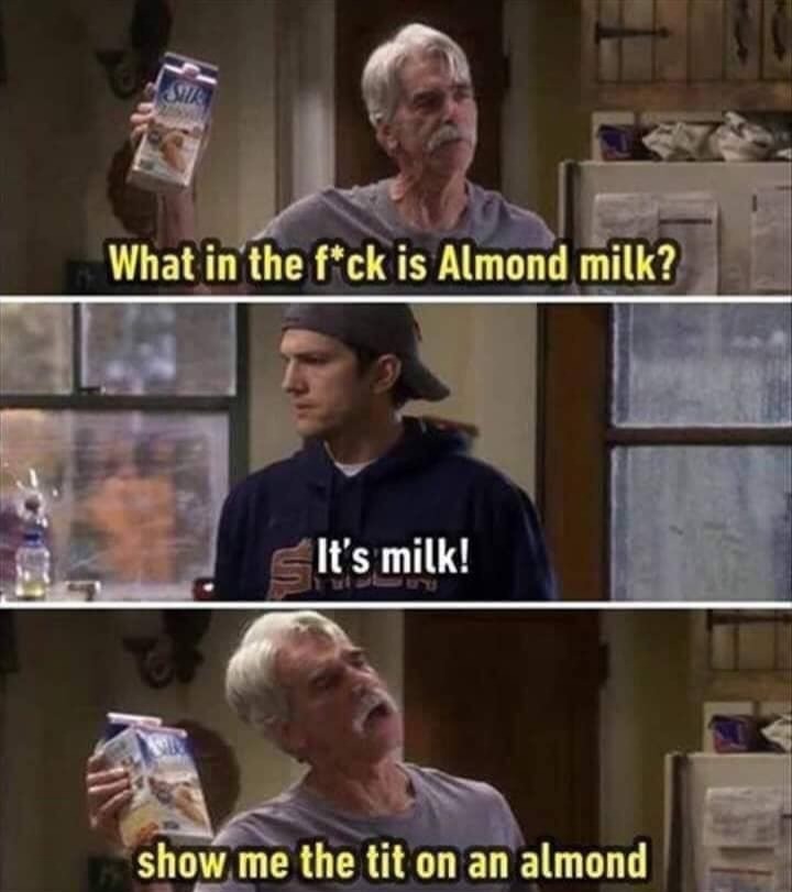 Almond tit. - meme
