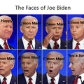 The Faces of Joe Biden