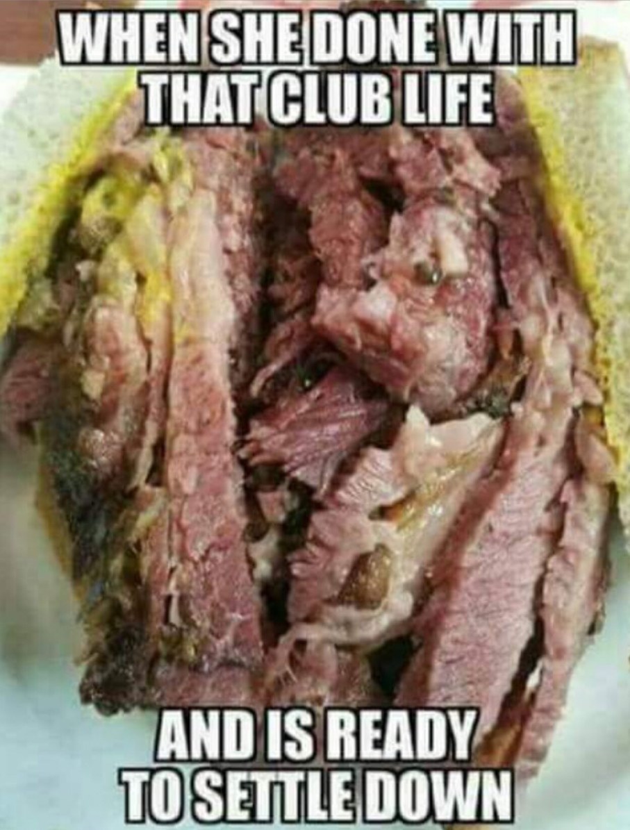 Corned Beef and Mustard Vagina - meme
