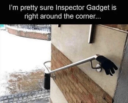 Inspector Gadget sightings are up 400% - meme