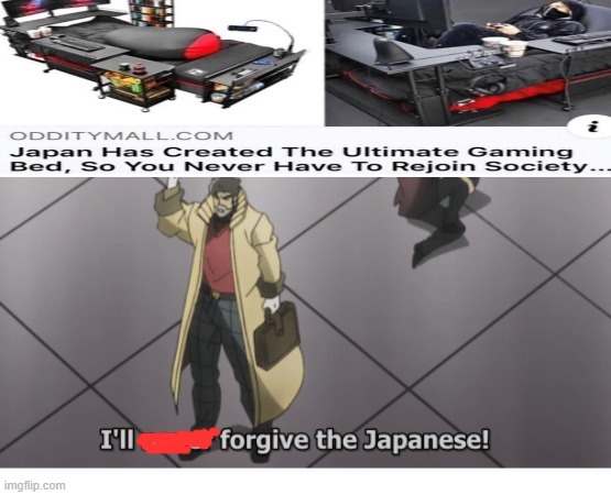 ill forgive the Japanese - meme