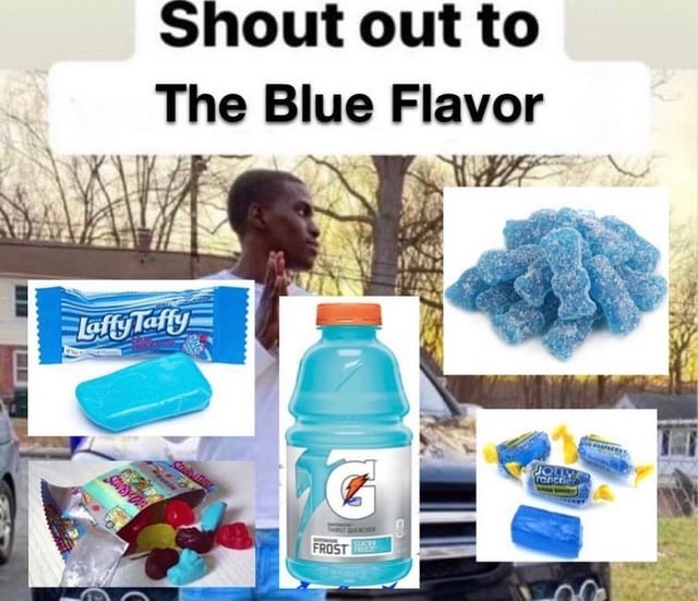 Blue flavor - meme