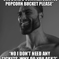 Dune 2 popcorn bucket meme