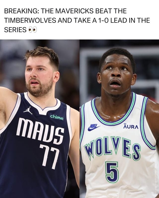 Timberwolves vs Mavericks meme