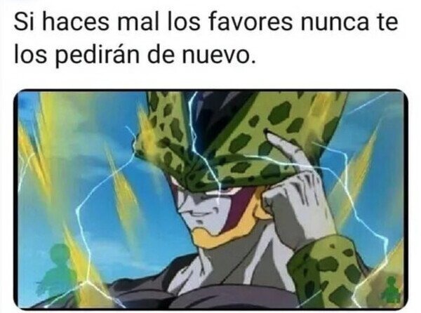 Si haces mal los favores ya nadie te molesta, técnica ninja - meme
