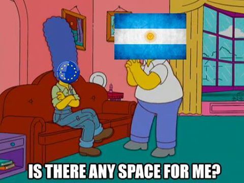 El sueño de argentina - meme