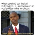my elementary school bully was a hemophiliac so I pushed him and he was hospitalized