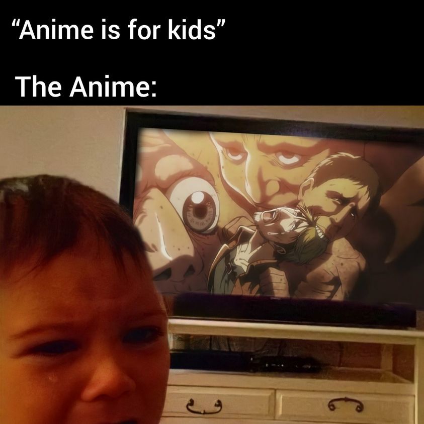 Anime for Kids - meme