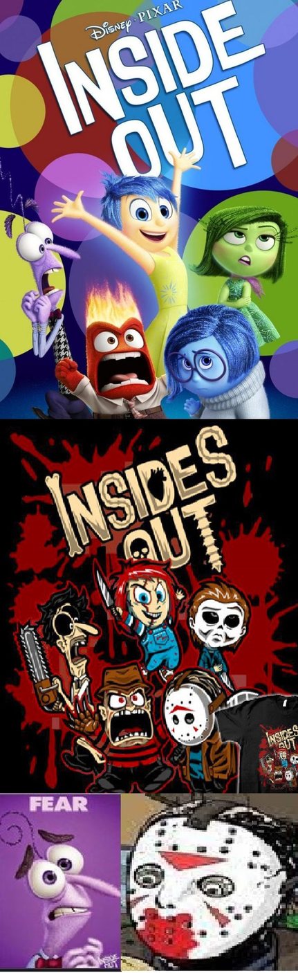 INSIDE OUT YOU HAVE FEAR - meme