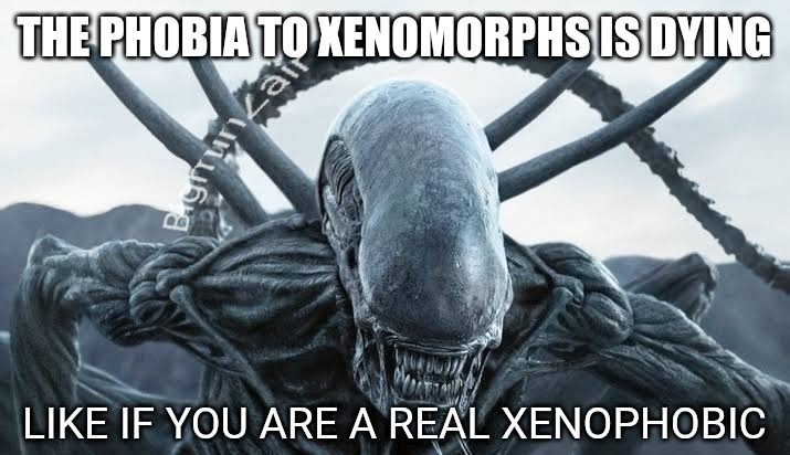 That one game where the Xenomorph has awesome ai is rly fun - meme