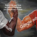Mothers and Google ads