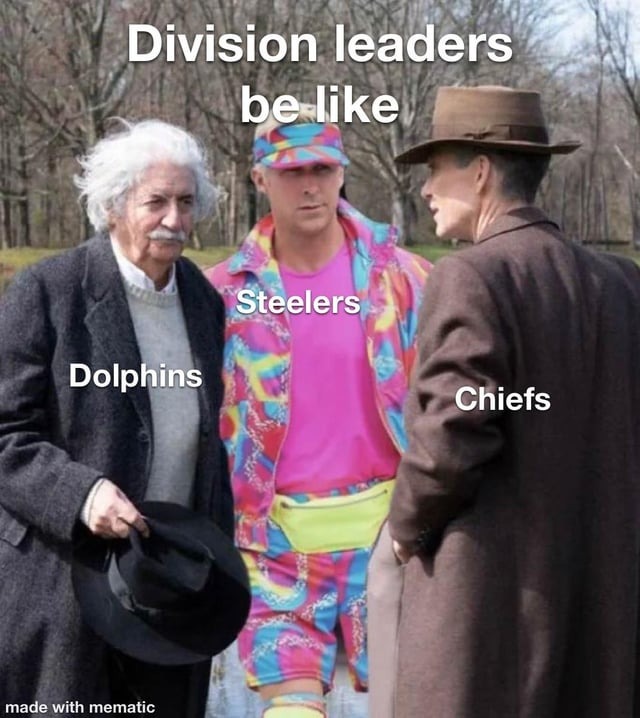 Division leaders - meme