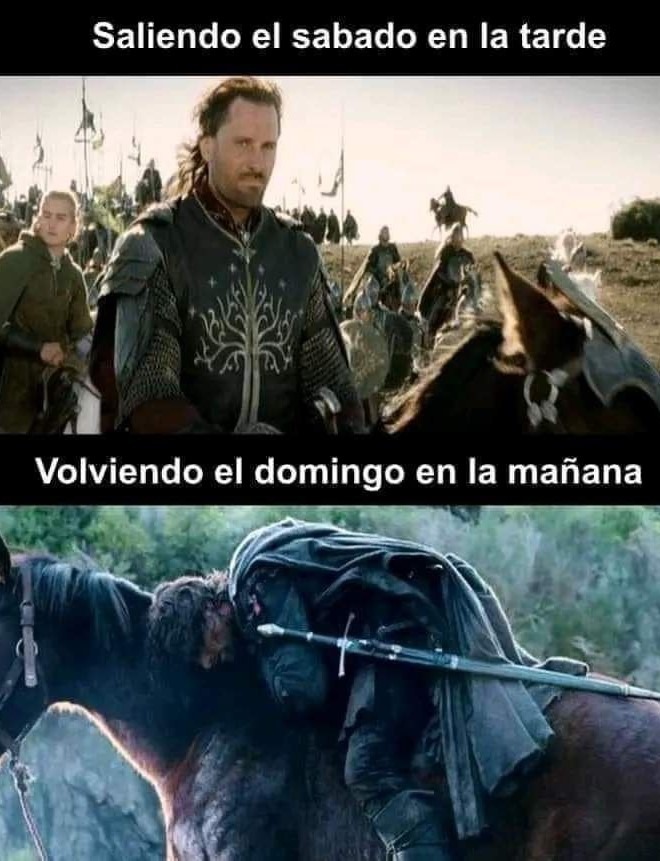 Soy aragorn - meme