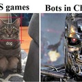 Bots in FPS games vs bots in chess games