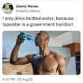 But fr tap water pretty good tho