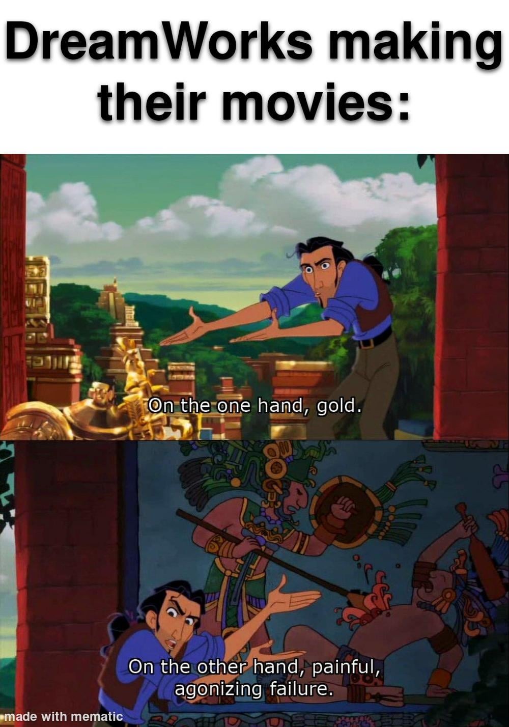 Dreamworks movies - meme