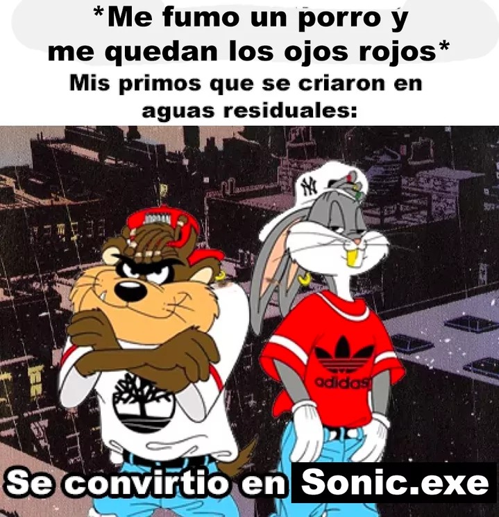 Mis primos menos chronically online: - meme