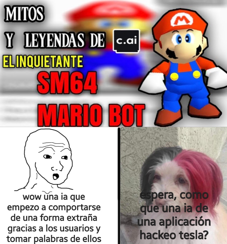 Prácticamente se hizo una versión  simsimi https://youtu.be/fX2KkI7zyNc?si=Xk4sR9lWBNlIecFT por si quieren ver el video - meme