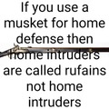 HOME DEFENSE MUSKET