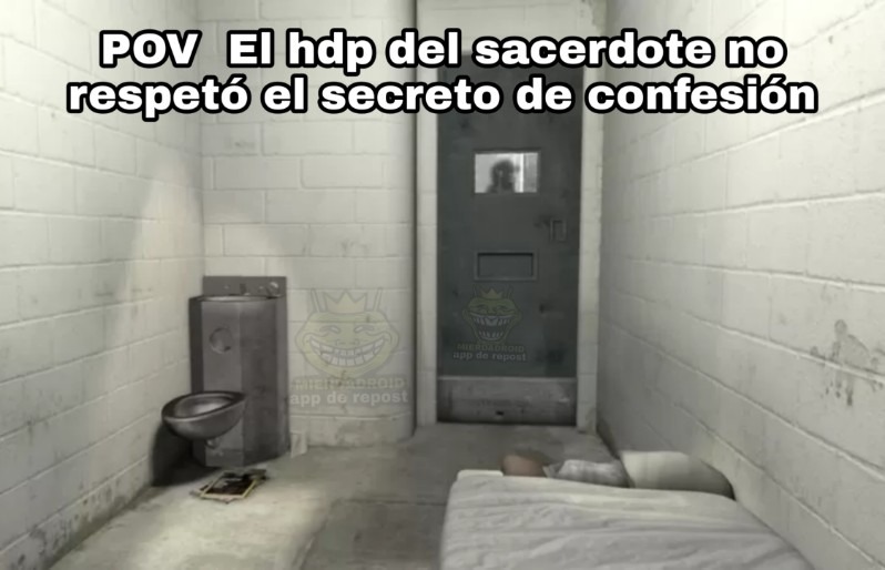 A la cárcel por enfermo - meme