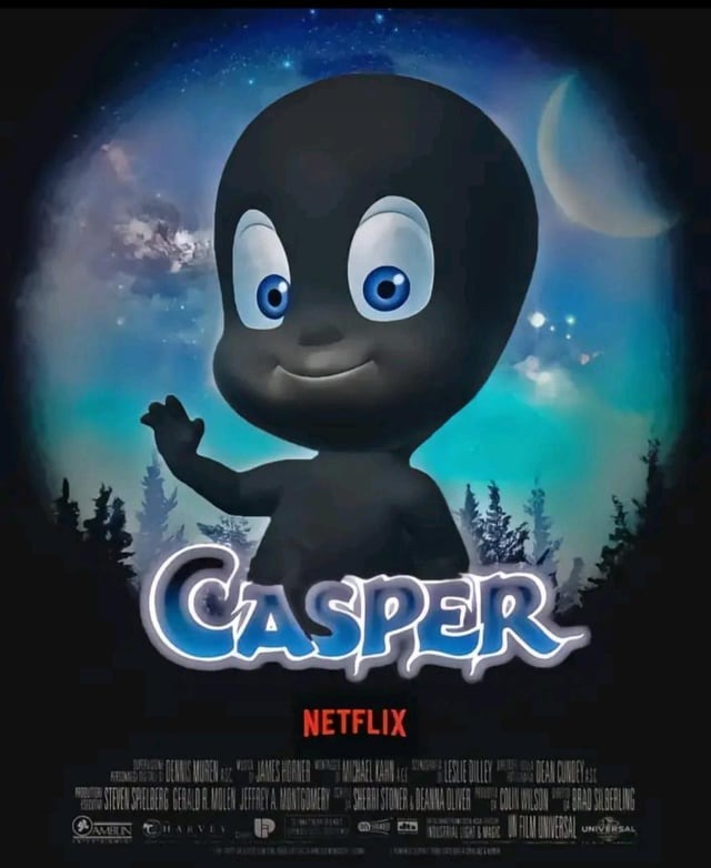 Casper adaptación de Netflix - meme