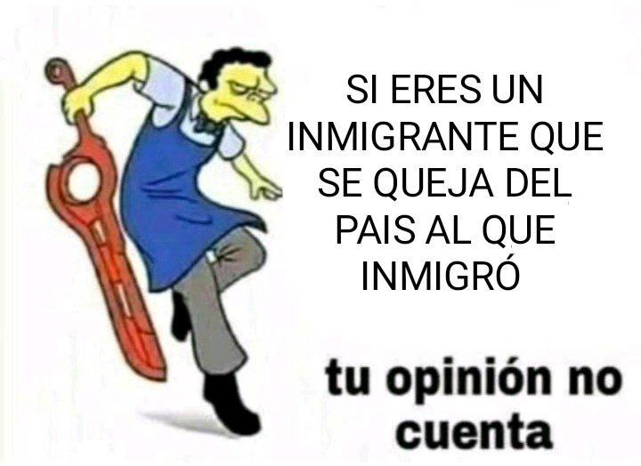 Inmigrantes - meme