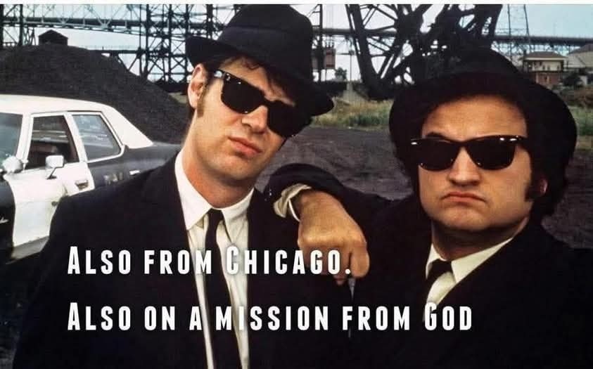 Bring me four fried chickens and a Coke - meme
