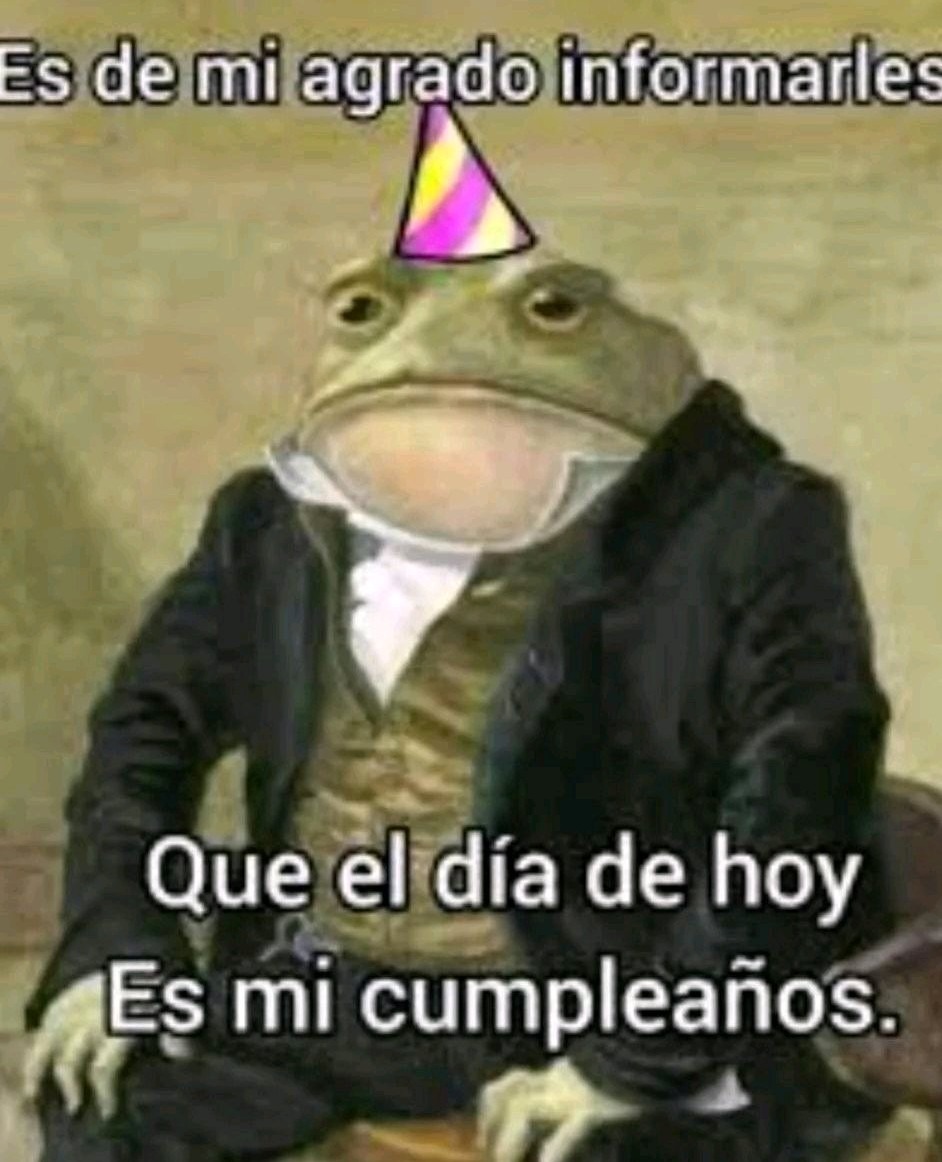 Hoy cumplo 19 XD - meme
