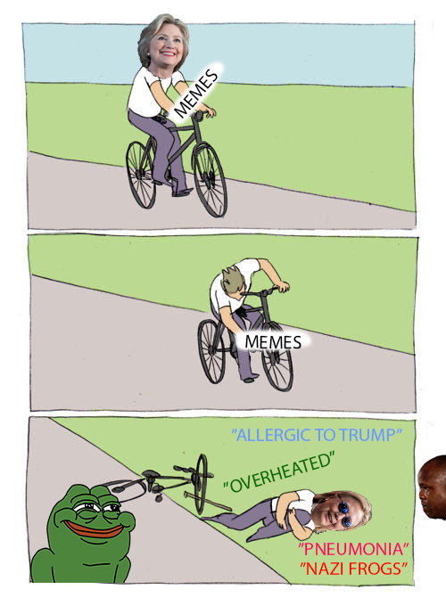 Trump Bike Meme