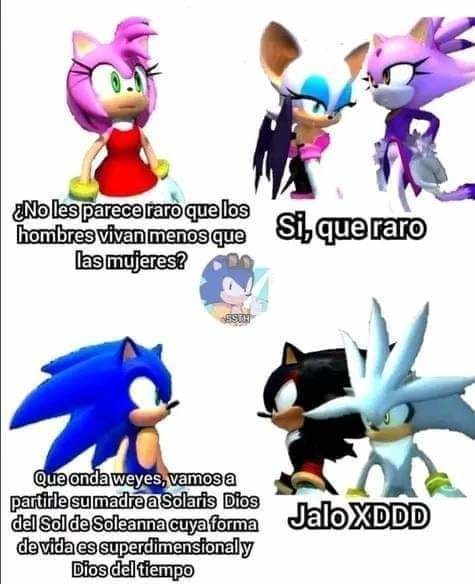 Final de Sonic 2006 be like = - meme