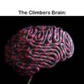 The climbers brain