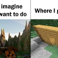 Minecraft be like