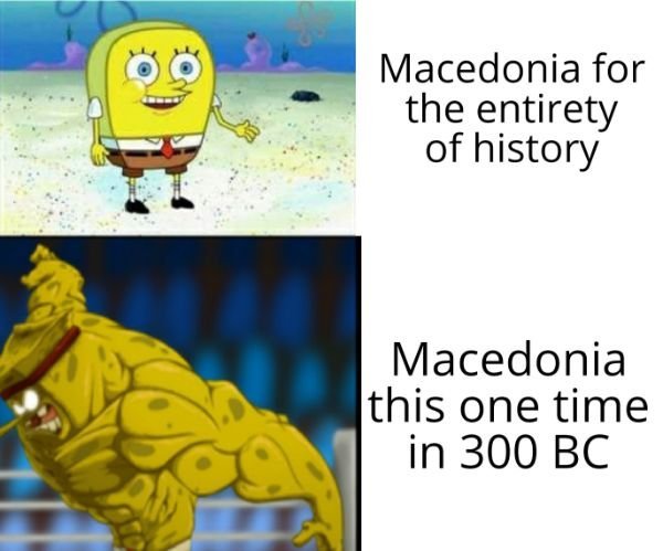 Alexander is my name and war is my game - meme
