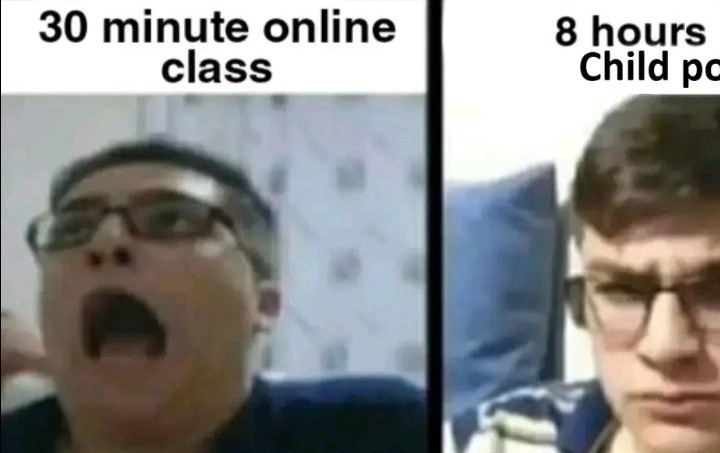 30 minute online class - meme