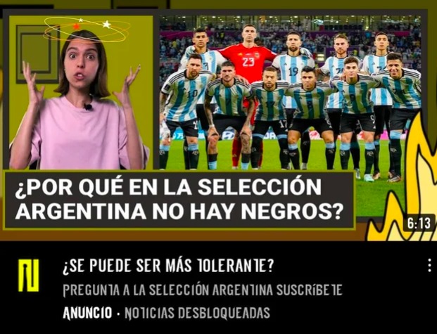 argentina sin inclusion? - meme