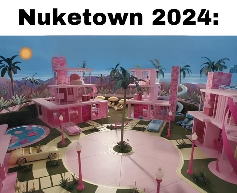 Nuketown 2024 - meme