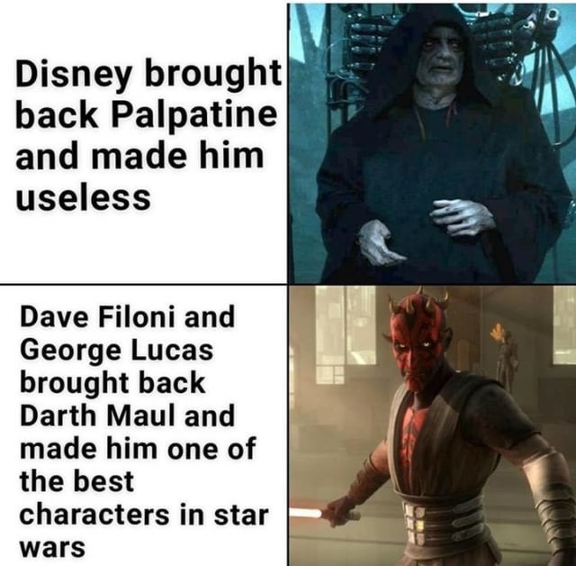 Disney with Star Wars - meme