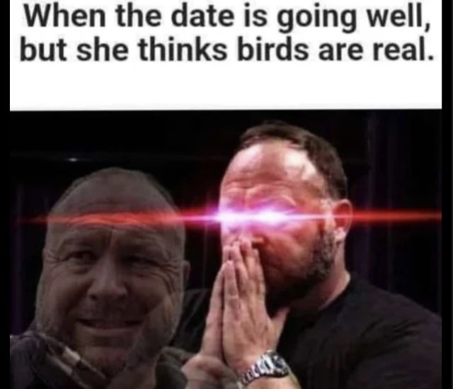 Picking up birds - meme