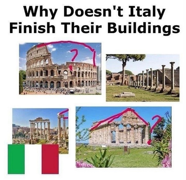 Rome wasn't built in a day - meme