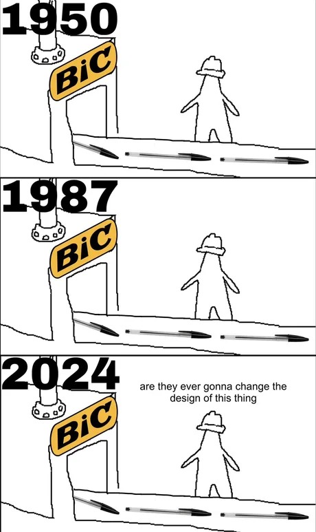 BIC pens - meme