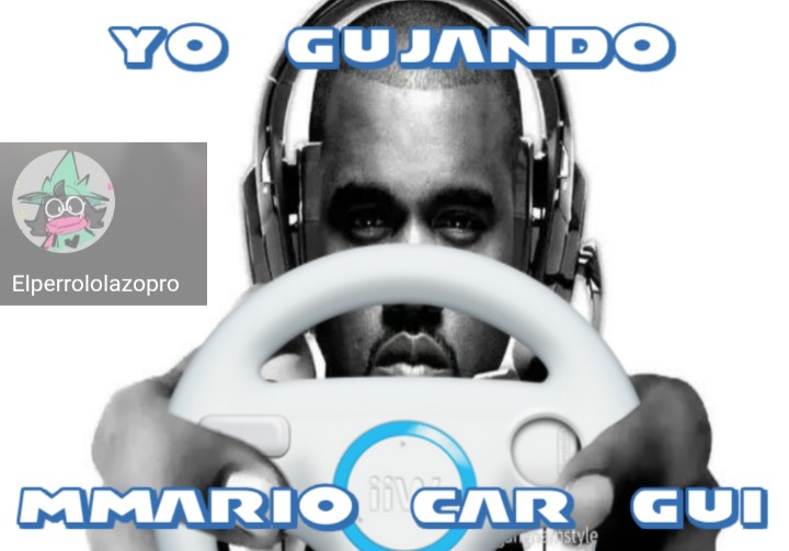 Yo gujando mMario car gui (Remaster de un viejo meme xd)