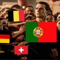 Portugal goleando a Suiza, la esperanza europea