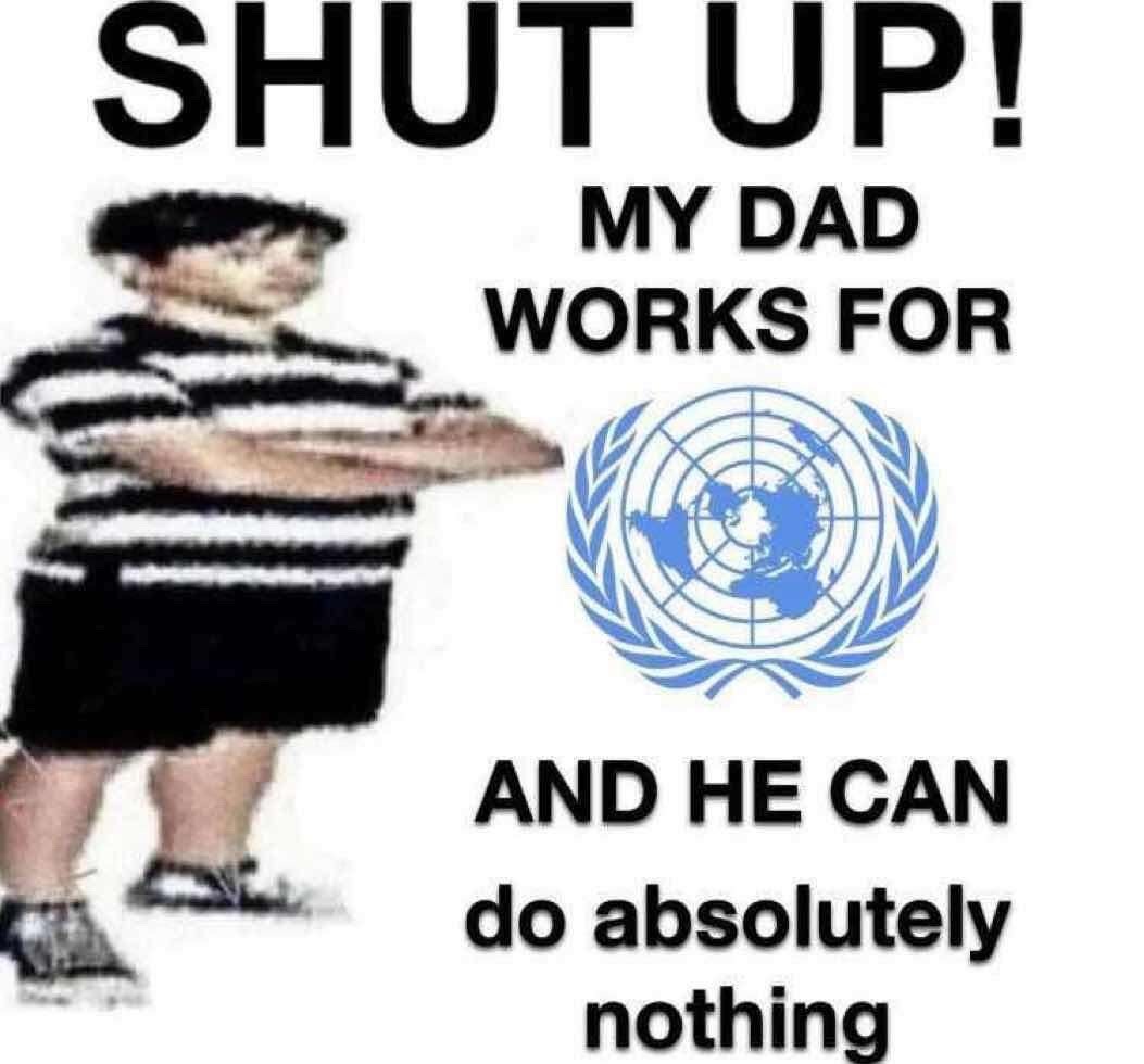 La ONU no hace nada - meme