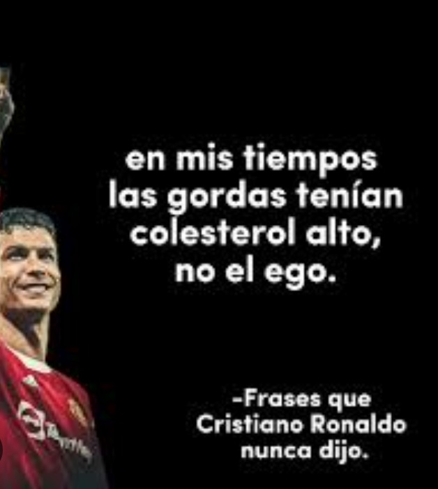 Frases de Cristiano Ronaldo - meme