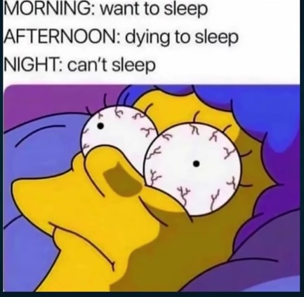 CAN'T SLEEP - meme