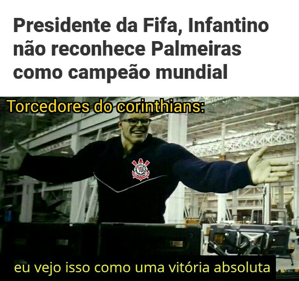 O Palmeiras não tem Mundial não tem copinha e nem Mundial . Versão