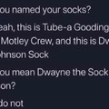 Naming your socks