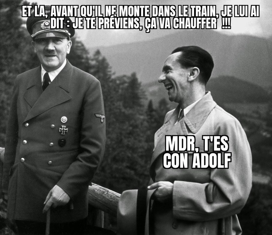 Hitler en 1940 - meme