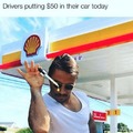 drivers putting gas now in days